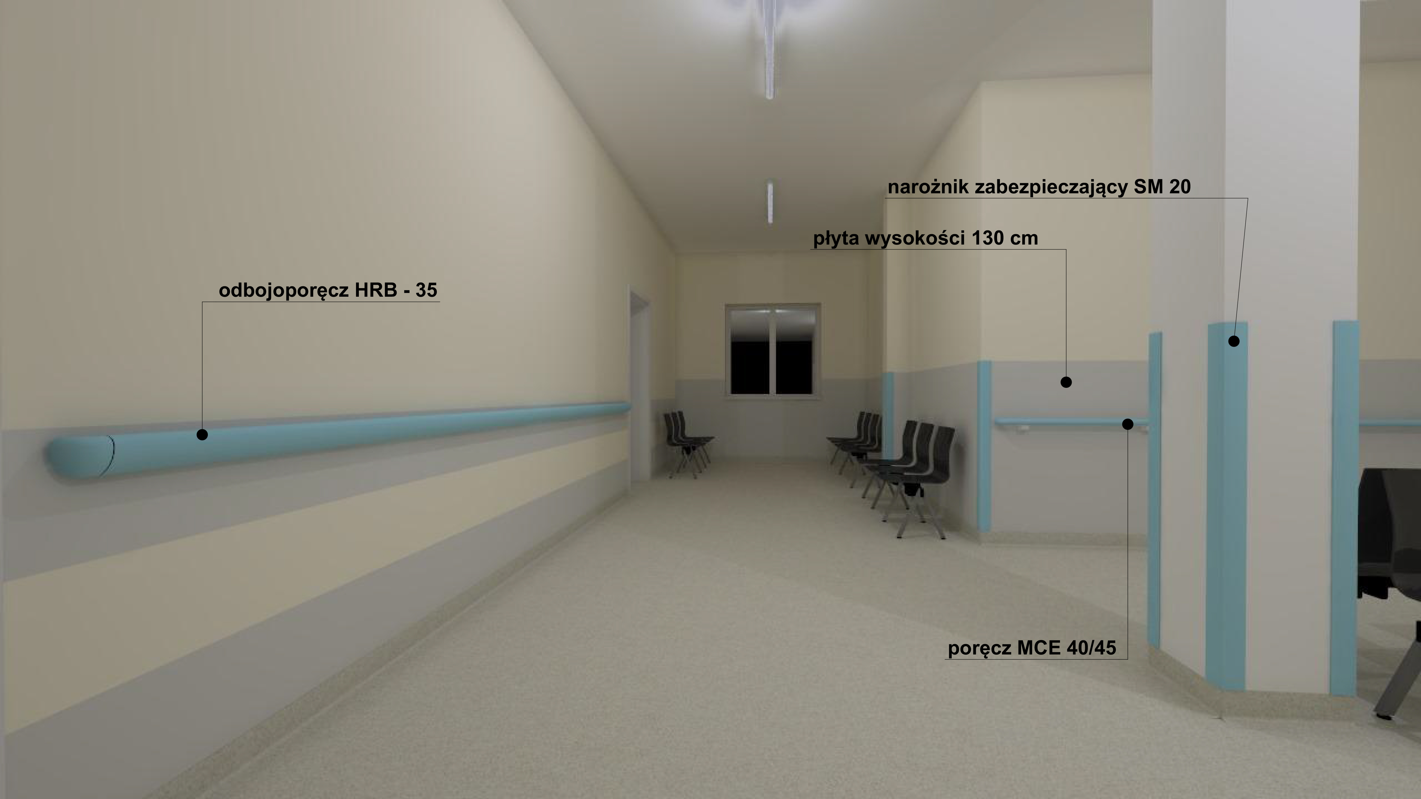 Nowoczesna poczekalnia szpitalna – bezpieczeństwo i estetyka w jednym!