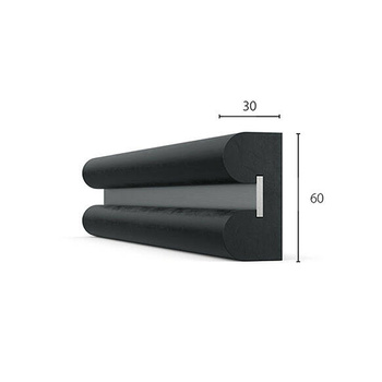 Zestaw Odbojnica z gumy EPDM 60B