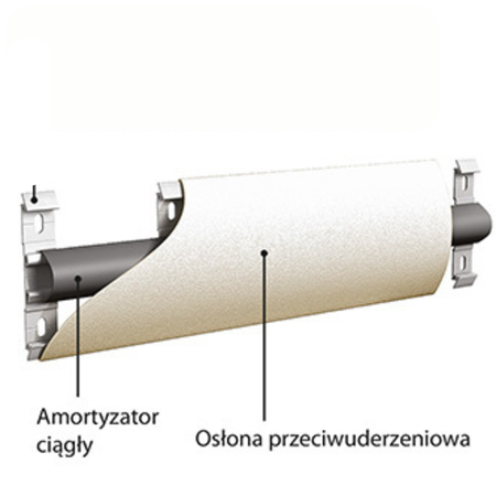 Osłona przeciwuderzeniowa SCR50 + amortyzator