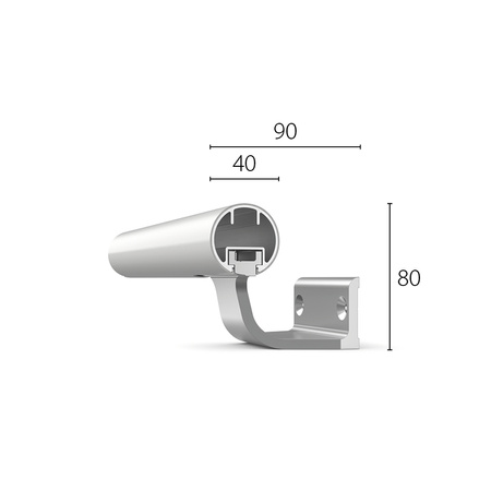 Zestaw Poręcz MCE 40/45