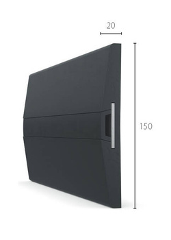 Zestaw Odbojnica z gumy EPDM 150W20