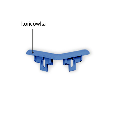 Zestaw Narożnik ochronny SM 20 kolor 12 Kobalt