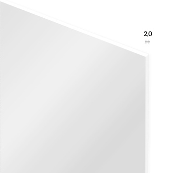 Płyta antybakteryjna gładka 2.0 mm kolor 9003 TOWAR NA ZAMÓWIENIE 